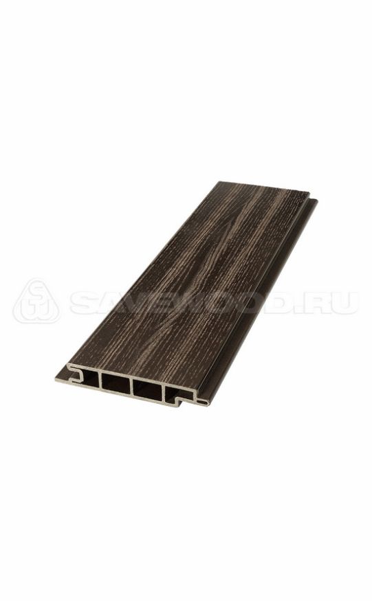 Террасная доска ДПК SaveWood, SW Padus (R), Темно-коричневый купить в Владимире