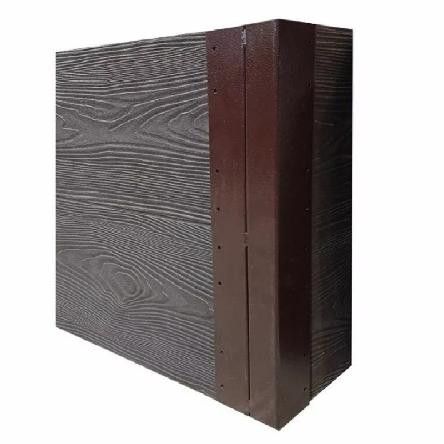 Доска для грядок NauticPrime EstheticWood 3D в цвете Венге, размер 445х35х2950 мм купить в Владимире
