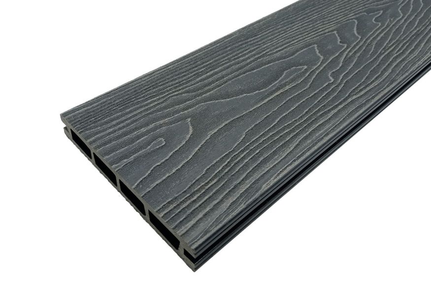Террасная доска Holzhof, NauticPrime (Light) Esthetic Wood, Серый купить в Владимире