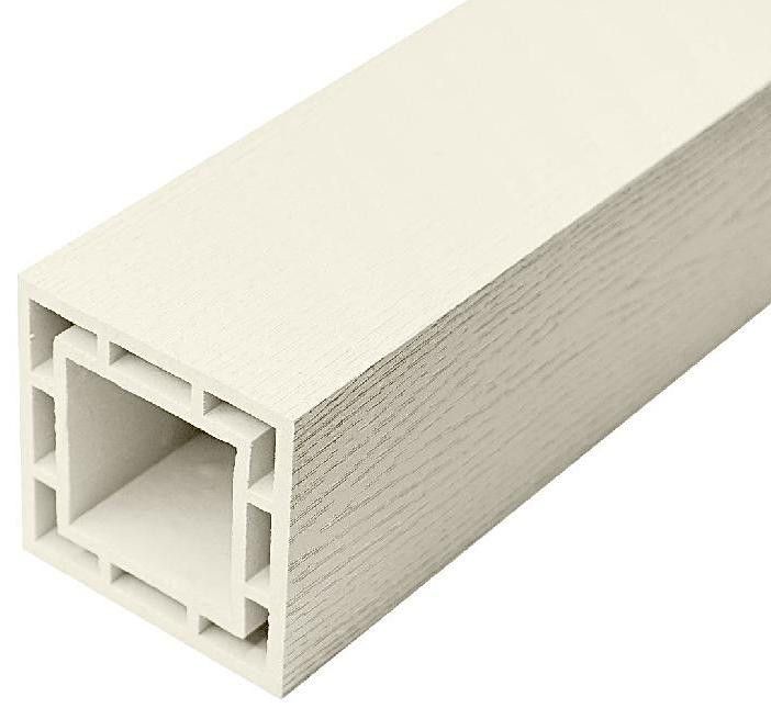 Столб FAYNAG ДПК WOOD цвет слоновая кость купить в Владимире