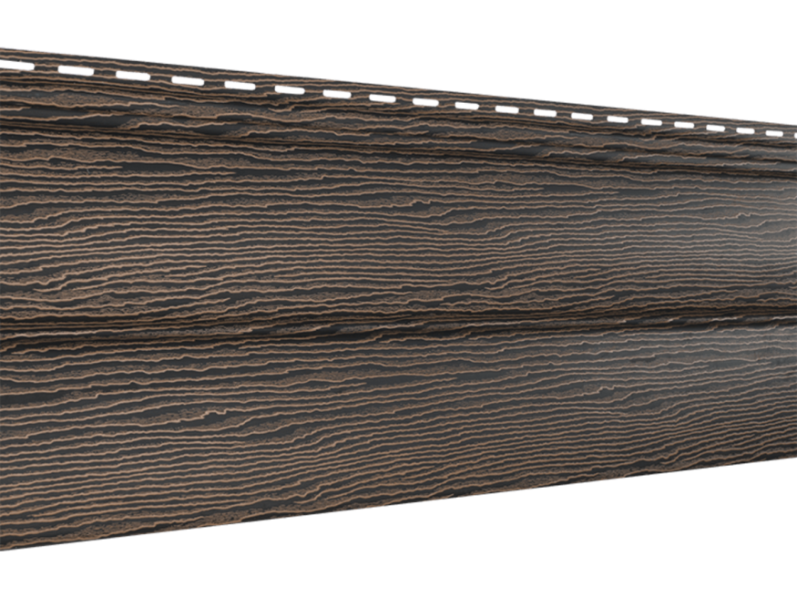 Виниловый сайдинг Ю-пласт TimberBlock Дуб, Мореный купить в Владимире
