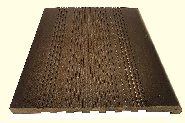 Ступени из ДПК NanoWood - Шоколад, 20 мм, полнотелые купить в Владимире