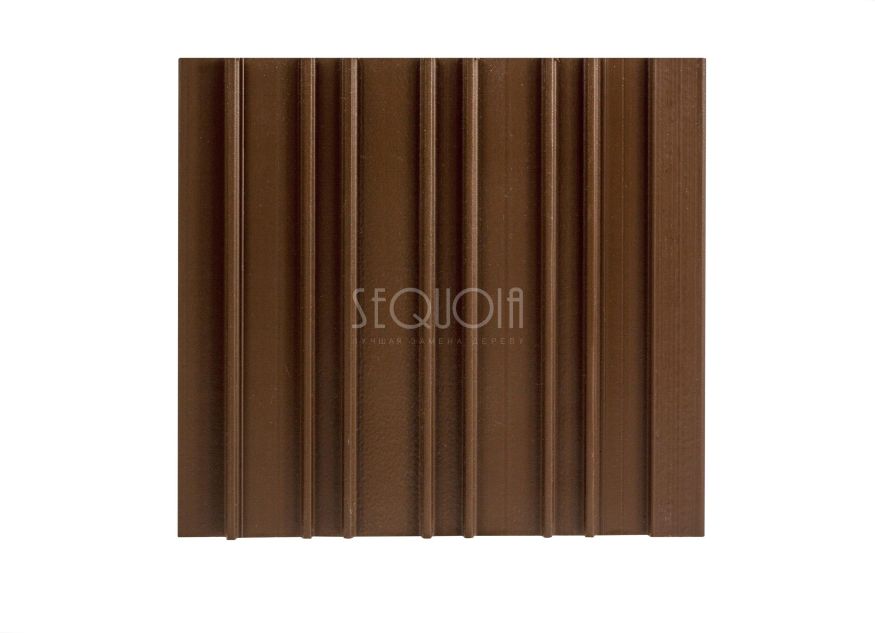 Доска фасадная SEQUOIA co-extrusion Коричневая купить в Владимире