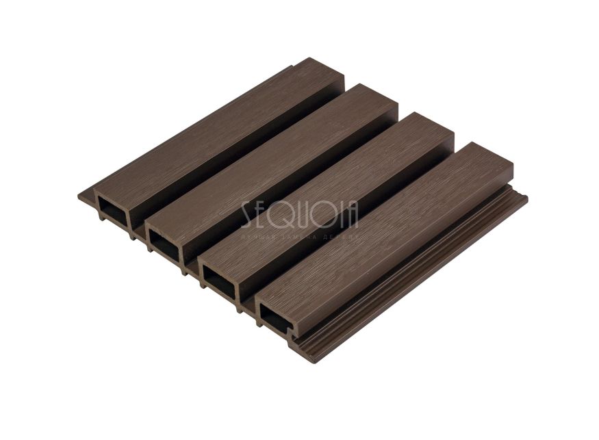 Доска фасадная SEQUOIA co-extrusion Коричневая купить в Владимире