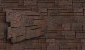 Фасадная панель VOX Sandstone (Сандстоун) в темно-коричневом цвете купить в Владимире