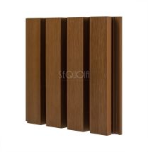 Доска фасадная SEQUOIA co-extrusion Светло-коричневая