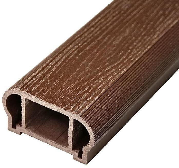 Перила FAYNAG ДПК WOOD в цвете шоколад купить в Владимире