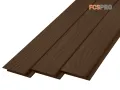 Фиброцементный сайдинг FCSPRO Click Shtil F21 (Коричневая глина) купить в Владимире