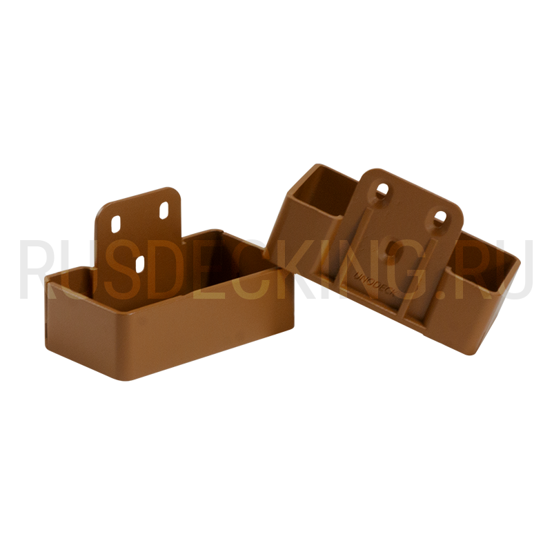Комплект крепления перил прямое RusDecking Unodeck Орех купить в Владимире