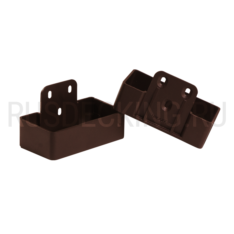 Комплект крепления перил прямое RusDecking Unodeck Венге купить в Владимире