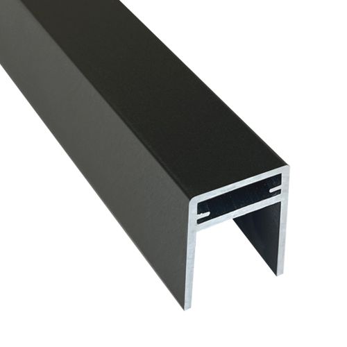 Алюминиевый П-профиль EasyDecking Черное дерево купить в Владимире