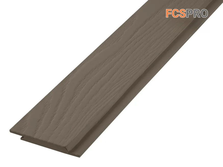 Фиброцементный сайдинг FCSPRO Click Shtil F64 (Серая глина) купить в Владимире