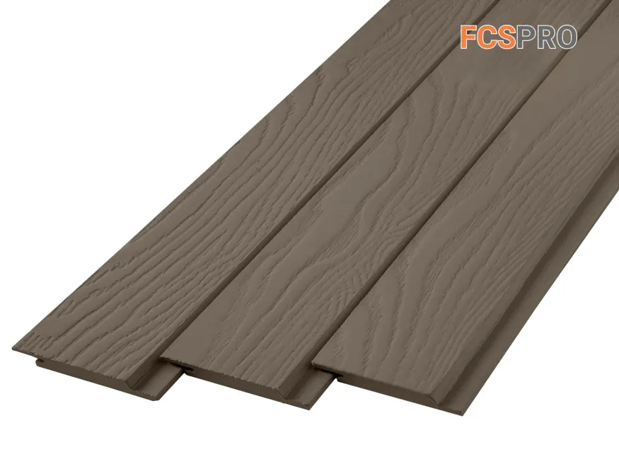 Фиброцементный сайдинг FCSPRO Click Shtil F64 (Серая глина) купить в Владимире