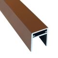 Алюминиевый П-профиль EasyDecking Коричневый купить в Владимире
