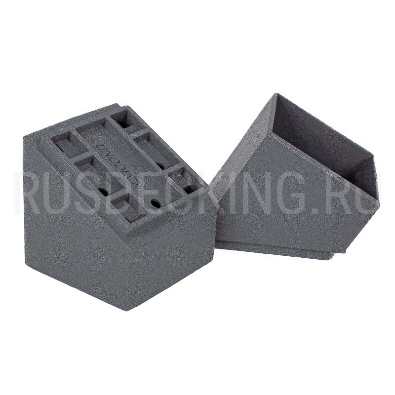 Крепление балясины наклонное RusDecking Unodeck Серый купить в Владимире
