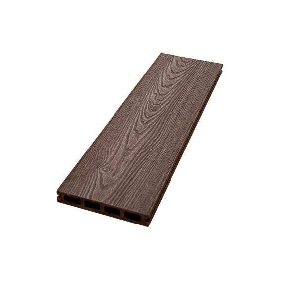 Террасная доска Ecodecking Комфорт 3D Шоколад купить в Владимире