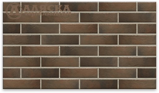 Фасадные термопанели Аляска 26. Retro brick cardamon купить в Владимире