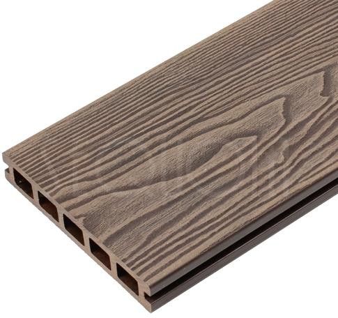 Доска террасная ДПК SEQUOIA, DUAL 3D WOOD, BROWN купить в Владимире