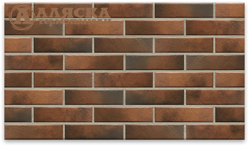 Фасадные термопанели Аляска 24. Retro brick chili купить в Владимире