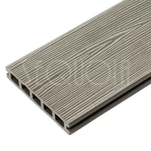 Доска террасная ДПК SEQUOIA, DUAL 3D WOOD, GRAY купить в Владимире