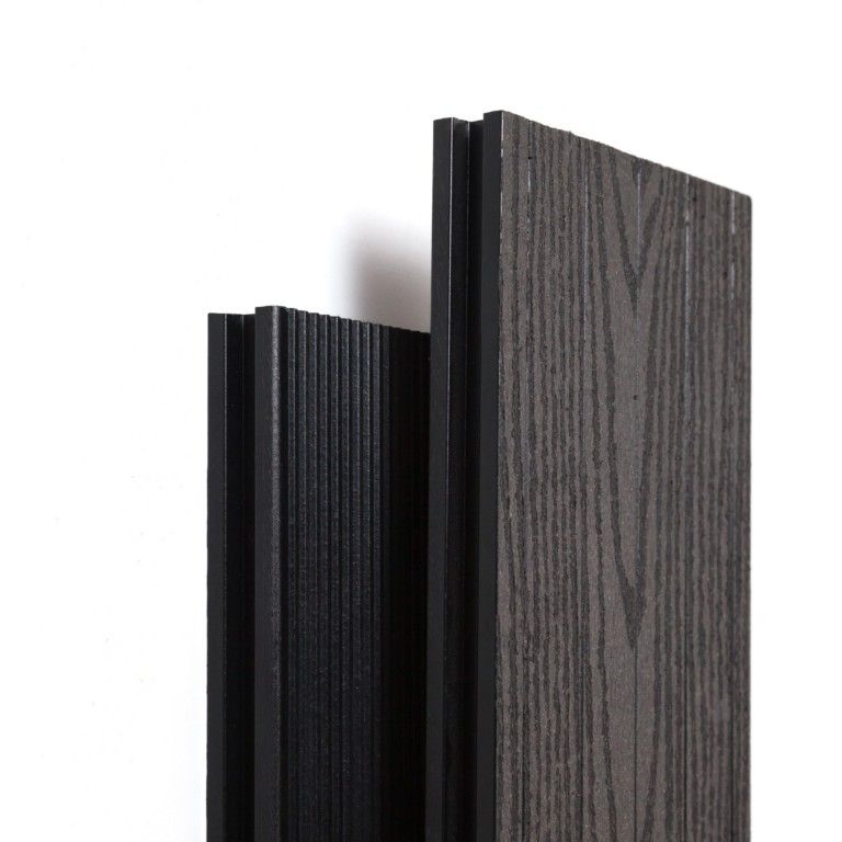 Террасная доска Ecodecking Техно плюс Графит купить в Владимире
