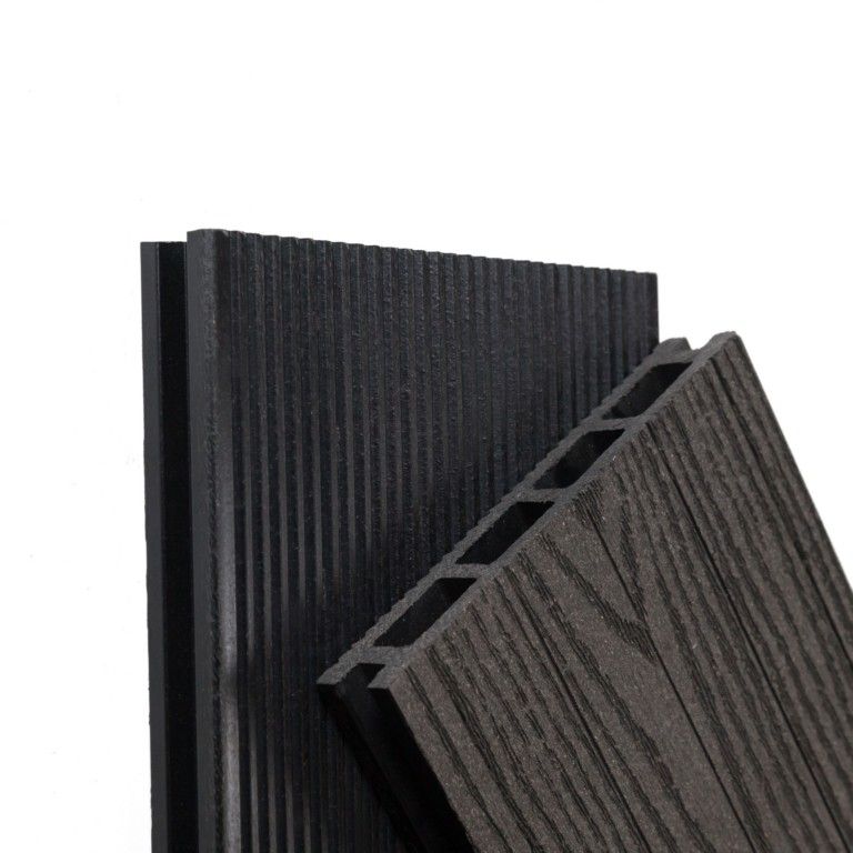 Террасная доска Ecodecking Техно плюс Графит купить в Владимире