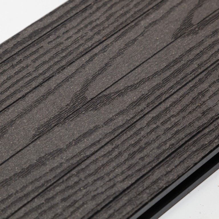 Террасная доска Ecodecking Техно плюс Графит купить в Владимире