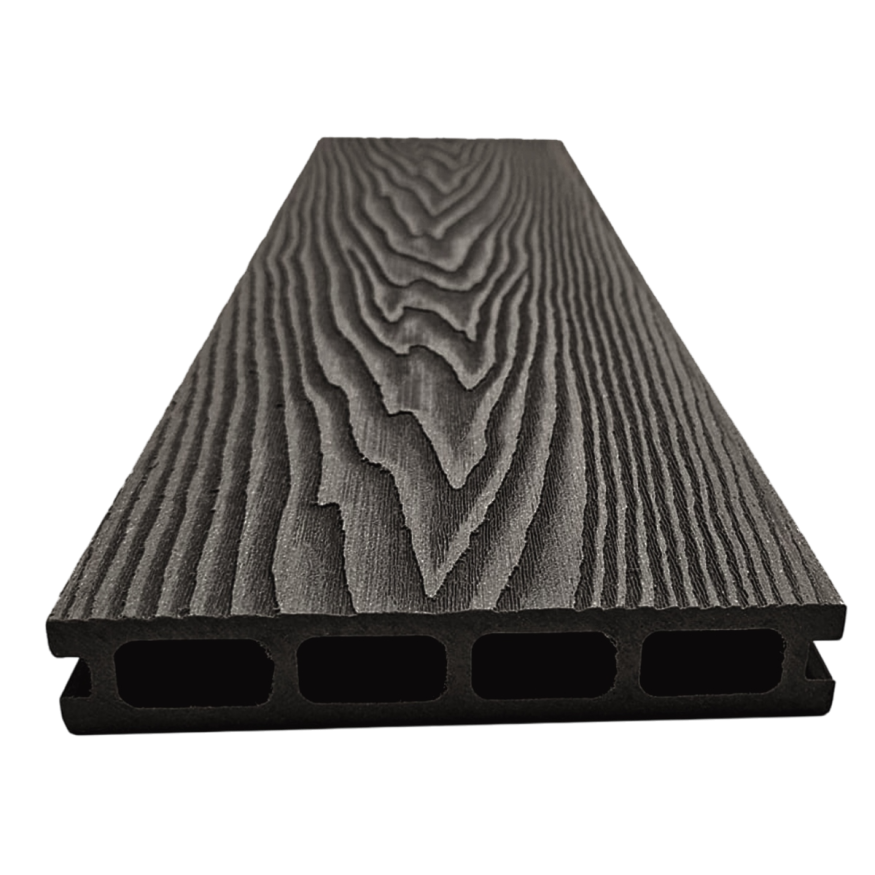 Террасная доска ДПК NanoWood 3D Double Антрацит купить в Владимире
