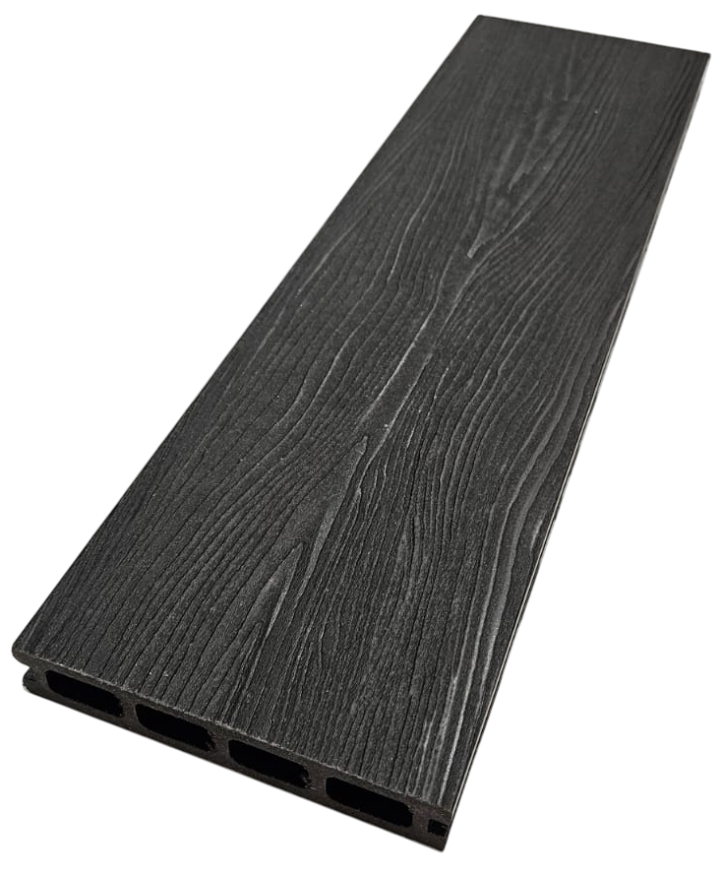 Террасная доска ДПК NanoWood 3D Double Антрацит купить в Владимире