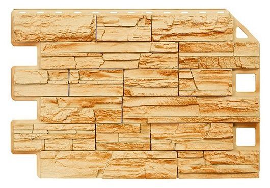 Фасадная панель Royal Stone, Скалистый камень, Буффало купить в Владимире