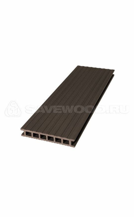 Террасная доска ДПК SaveWood, SW Quercus, Темно-коричневый купить в Владимире