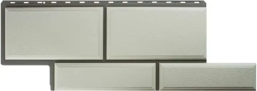 Фасадная панель Альта-Профиль Флорентийский камень Белый купить в Владимире