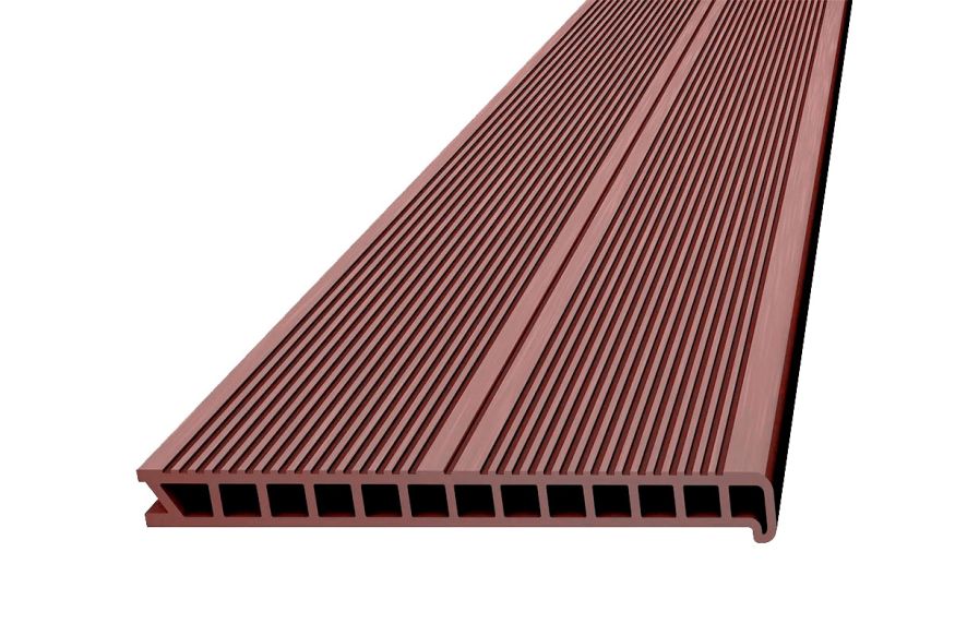 Ступень ДПК Deckron Woodlike (пустотелая) Коричневый купить в Владимире