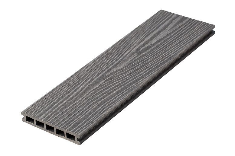 Террасная доска ДПК RusDecking Unodeck Ultra - Серый купить в Владимире