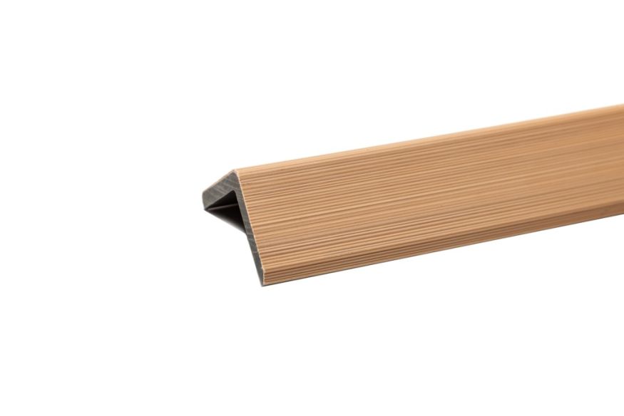 Уголок торцевой Ecodecking Скай коэкструзия Бук купить в Владимире