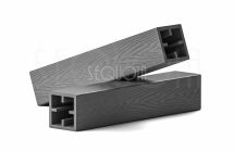 Столб SEQUOIA Evolution 3D ДЕРЕВО СЕРЫЙ