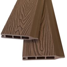 Заборная панель шип-паз EasyDecking, Wood-X, Коричневый