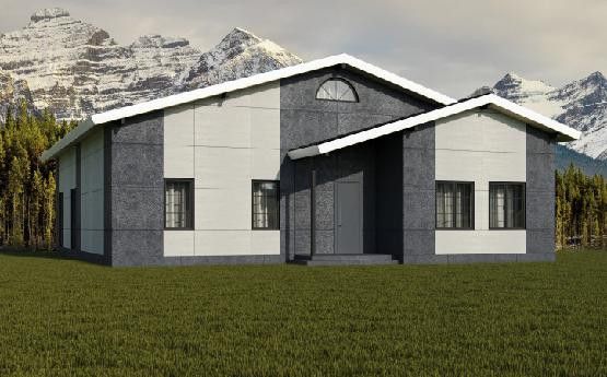 Фиброцементный сайдинг Roofas Board Stone Цвет Графит купить в Владимире