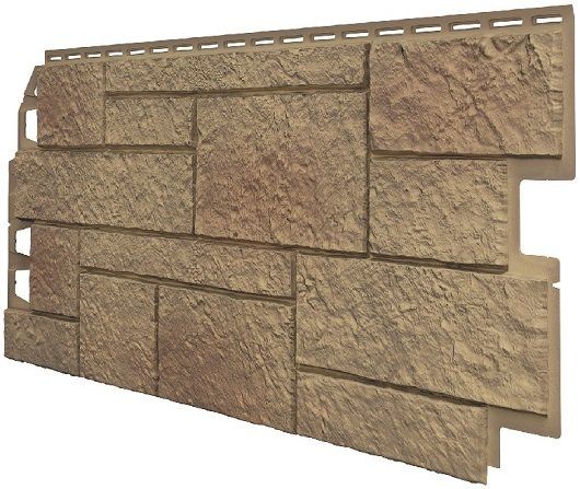 Фасадная панель VOX Sandstone (Сандстоун) светло-коричневого цвета купить в Владимире