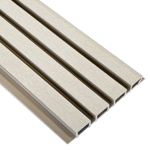 Фасадная реечная панель EasyDecking, Wood-X, Бежевый купить в Владимире