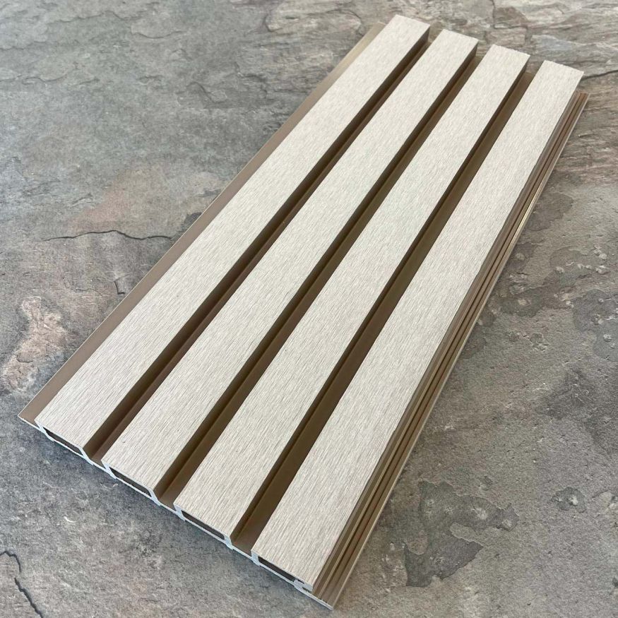 Фасадная реечная панель EasyDecking, Wood-X, Бежевый купить в Владимире