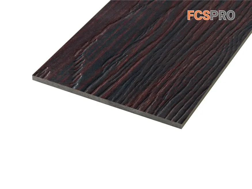 Фиброцементная панель FCSPRO Decor Wood Обожженное дерево купить в Владимире