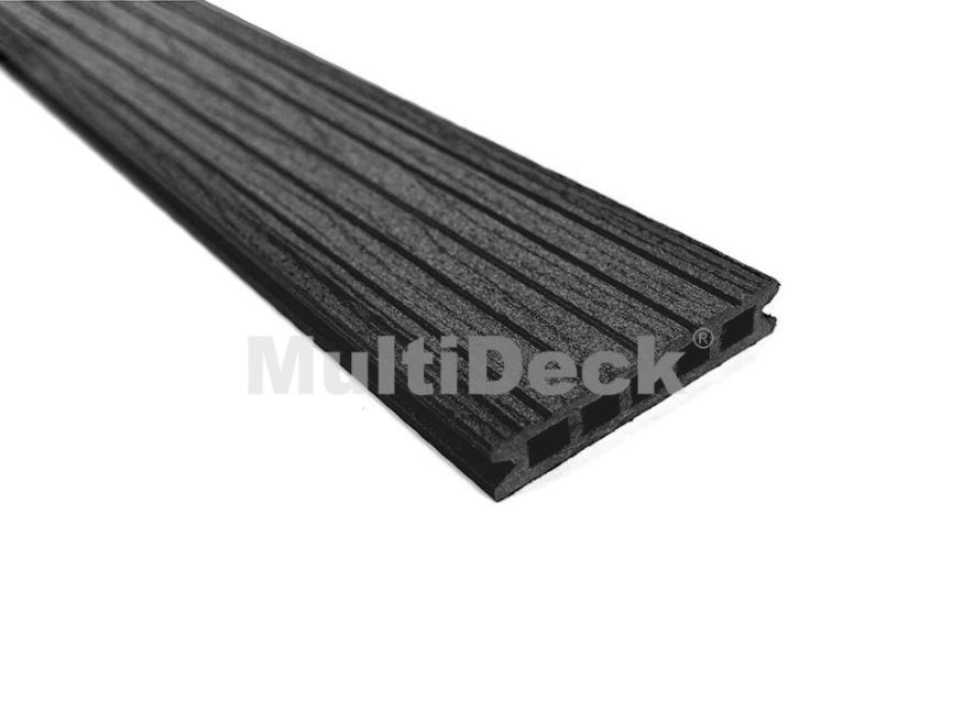 Террасная доска из ДПК MultiDeck Pro Цвет: Черный бархат купить в Владимире
