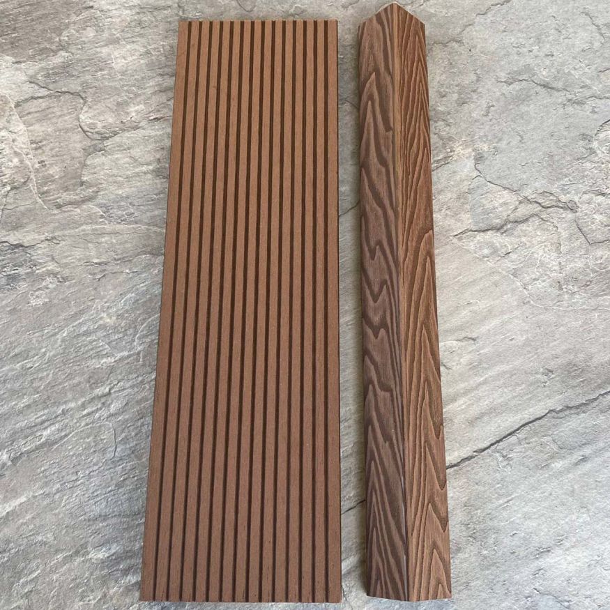 Террасная доска ДПК EasyDecking, Wood-X, Коричневый купить в Владимире