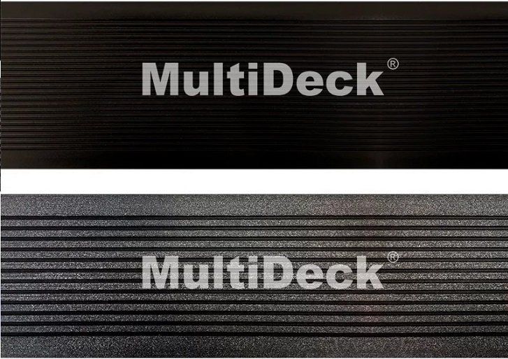 Террасная доска из ДПК MultiDeck Черный бархатный оттенок купить в Владимире