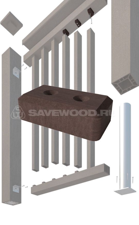 Крепление балясины Savewood купить в Владимире