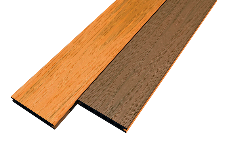 Teak / Latte | Двухсторонняя террасная доска WOODVEX Dual купить в Владимире