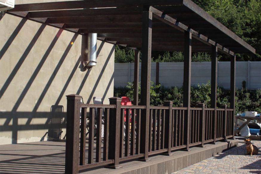Комплект ограждения Holzhof Венге купить в Владимире