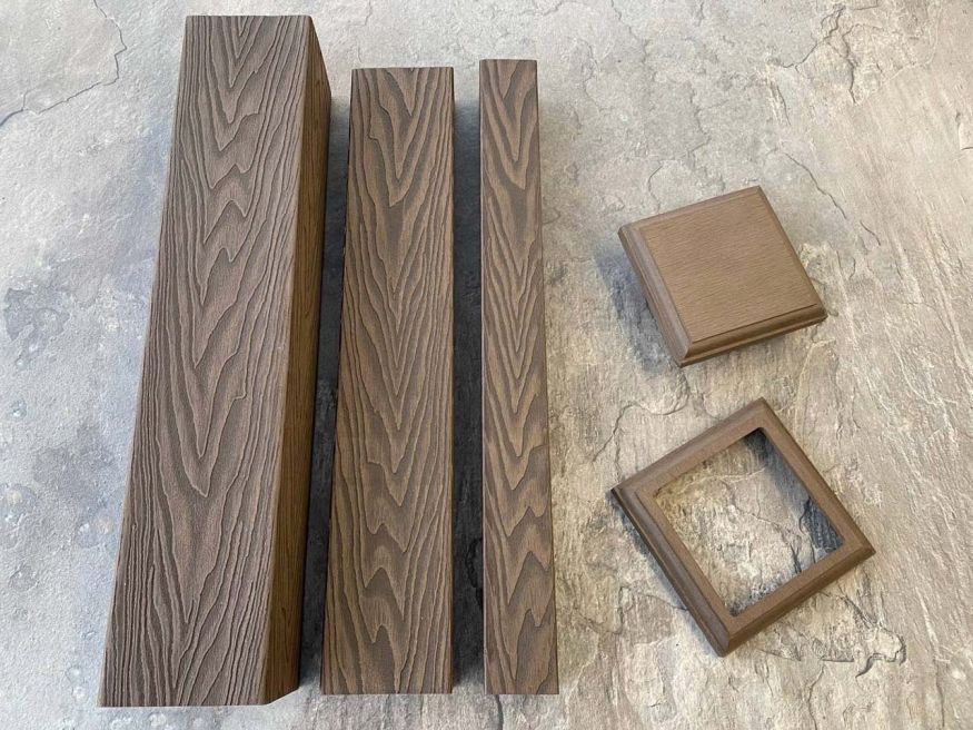 Столб для ограждения из ДПК EasyDecking, Wood-X, Венге купить в Владимире