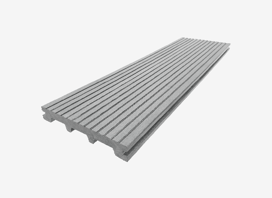 Террасная доска ДПК RusDecking Unodeck Titanio - Серый купить в Владимире
